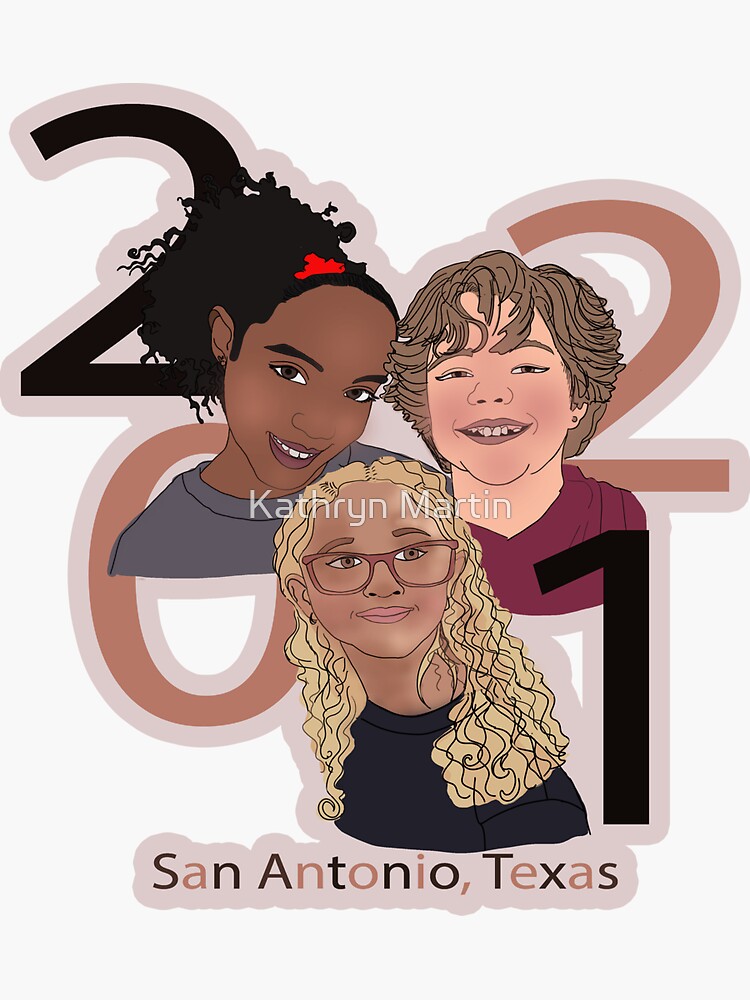 "The Get Along Gang" Sticker for Sale by kbmartin79 | Redbubble