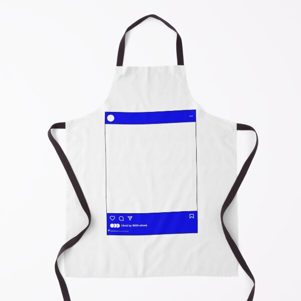 Item preview, Instagram Post Transparent Middle Blue designed and sold by flyrocket.
