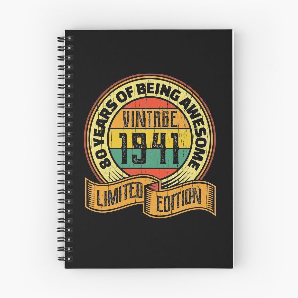 Item preview, 80 years of being awesome vintage 1941 Limited edition designed and sold by Hananiah Merch.