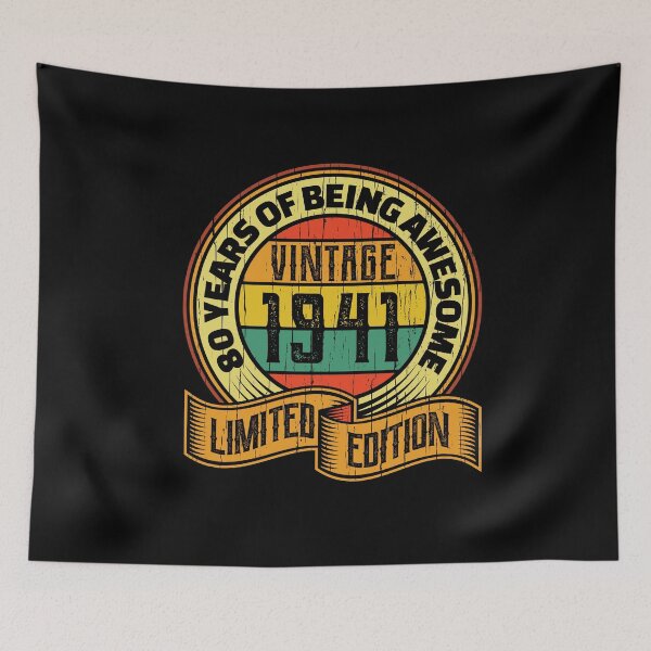 Item preview, 80 years of being awesome vintage 1941 Limited edition designed and sold by Hananiah Merch.