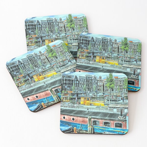 Item preview, Amsterdam Canal Boats designed and sold by Fashimation20.