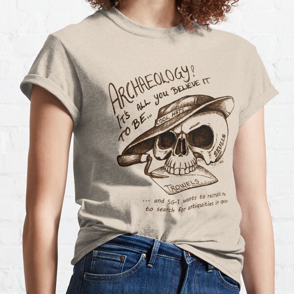 Archaeology Skull T-Shirts for Sale | Redbubble