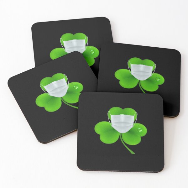 Item preview, Funny 2021 St Patricks Day Shamrock Face Mask designed and sold by Kaliarizone.