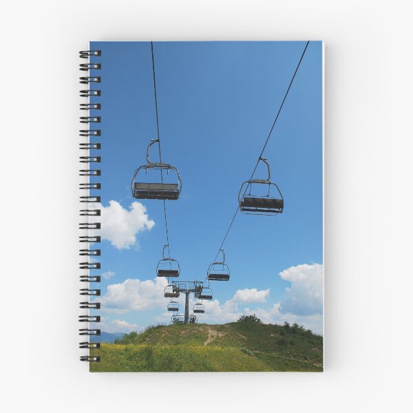 Item preview, Ski Lift on Monte Zoncolan in Summer  designed and sold by jojobob.