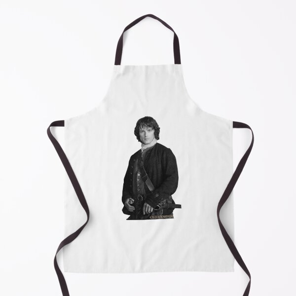 Item preview, Outlander Jamie Staring Black and White designed and sold by RubyKing94.