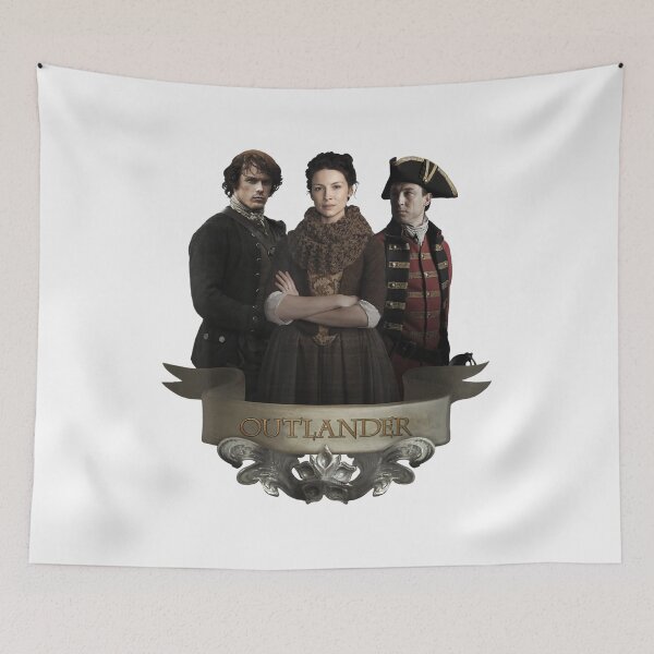 Item preview, Outlander Love Triangle Balcony Portrait Logo designed and sold by RubyKing94.
