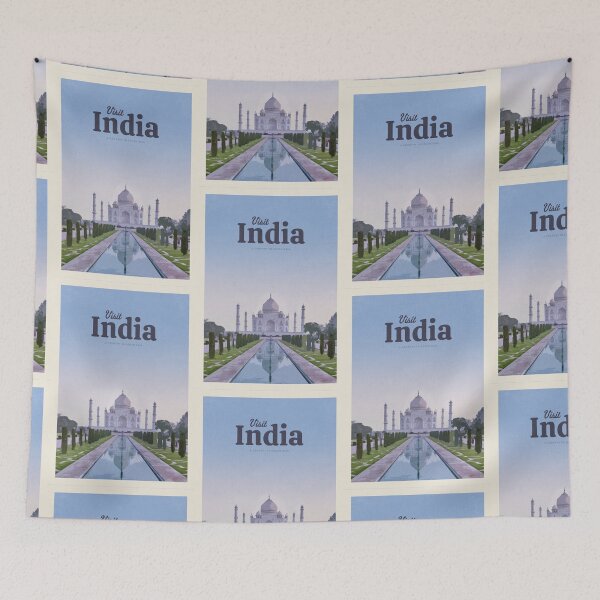 Item preview, Visit India designed and sold by Mercury Club.