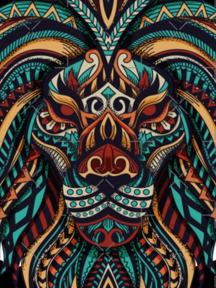 Thumbnail 4 of 4, iPhone Case, Lion mandala designed and sold by Rakos-Merch.