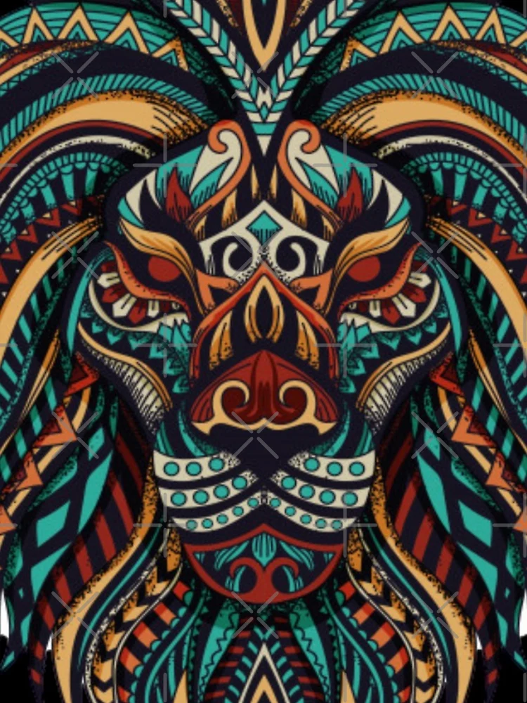Thumbnail 4 of 4, iPhone Case, Lion mandala designed and sold by Rakos-Merch.