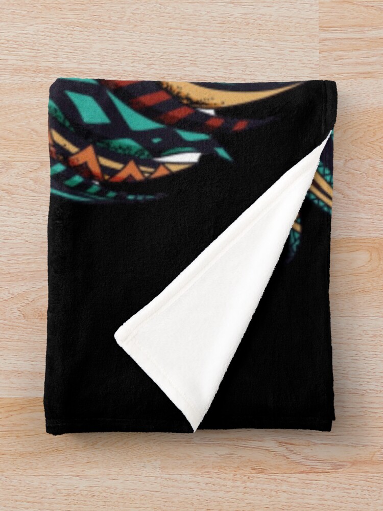 Thumbnail 3 of 6, Throw Blanket, Lion mandala designed and sold by Rakos-Merch.