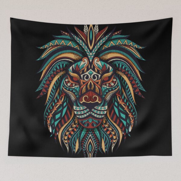 Item preview, Lion mandala designed and sold by Rakos-Merch.