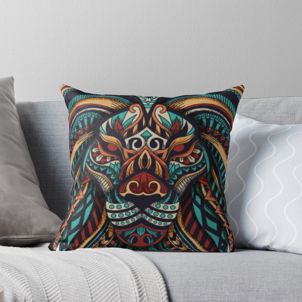 Item preview, Throw Pillow designed and sold by Rakos-Merch.