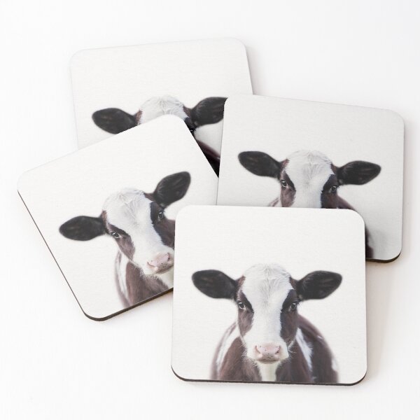 Item preview, Baby Cow, Baby Animals Art Print by Synplus designed and sold by synplus.
