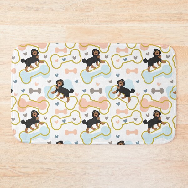 Item preview, Cute Black and Tan Phantom Cockapoo Cavapoo Cavoodle designed and sold by Lulupainting.