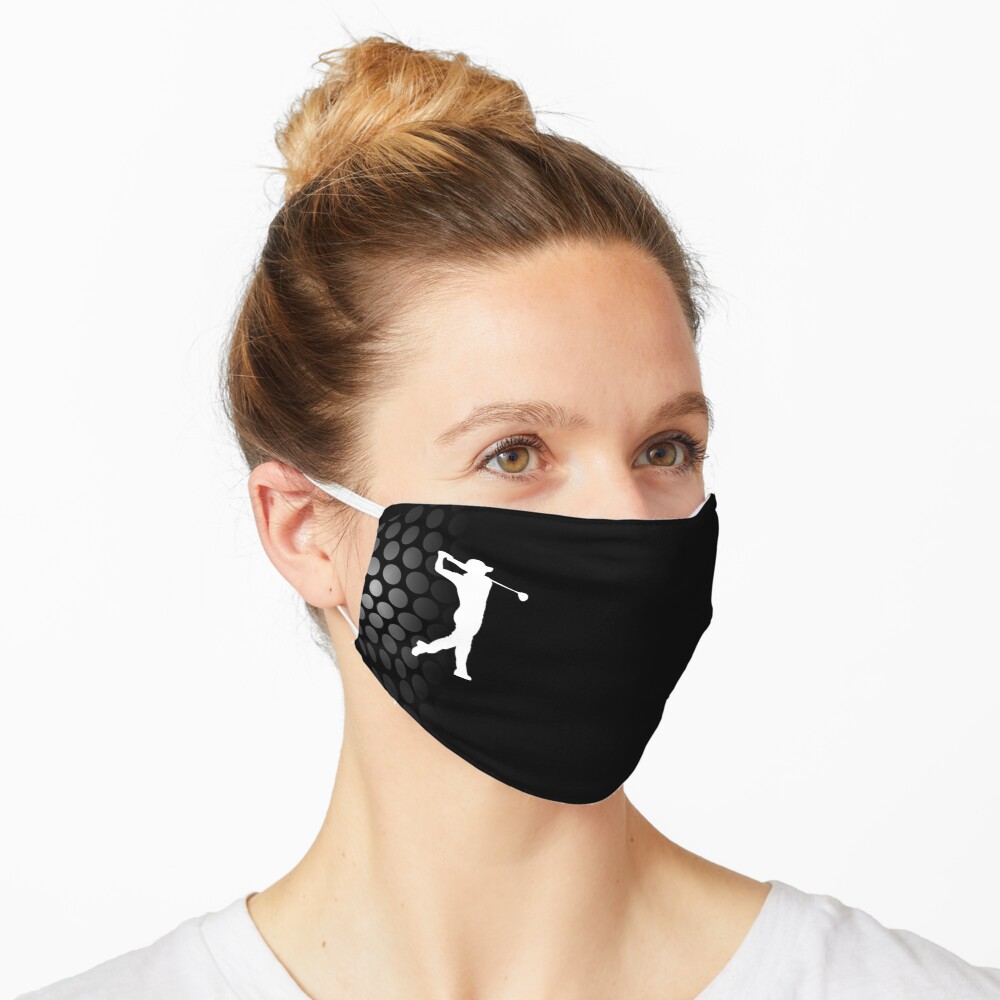 Golf | Golfer Tee Shot | Golfing Mask