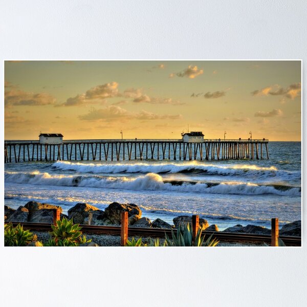 Item preview, San Clemente Pier At Sunset designed and sold by K D Graves Photography.