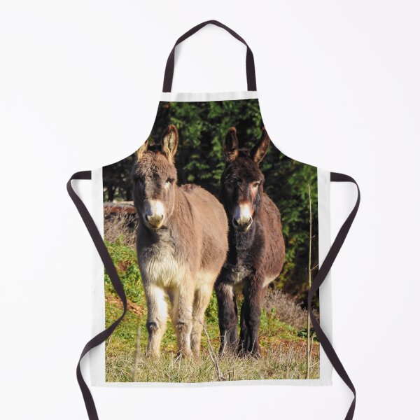 Item preview, Pair of Donkeys Portrait - Animals Portrait and Photography designed and sold by Dan Shachar.