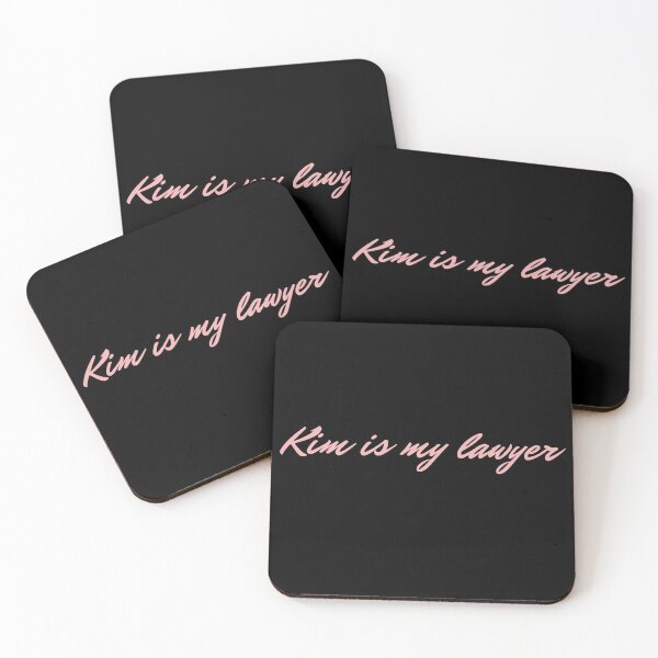 Item preview, Kim is my lawyer (pink edition) designed and sold by trialsanderrors.