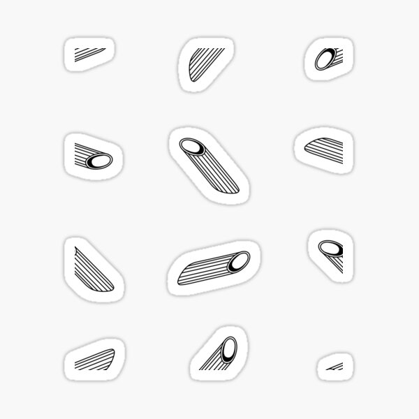 Aperçu de l'œuvre Mezze Penne créée et vendue par emdesign10.