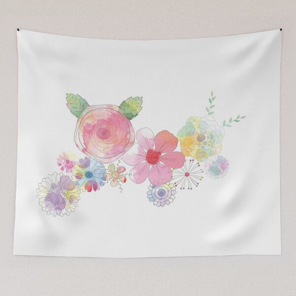 Item preview, Pastel Bouquet Print designed and sold by RocketshSD.