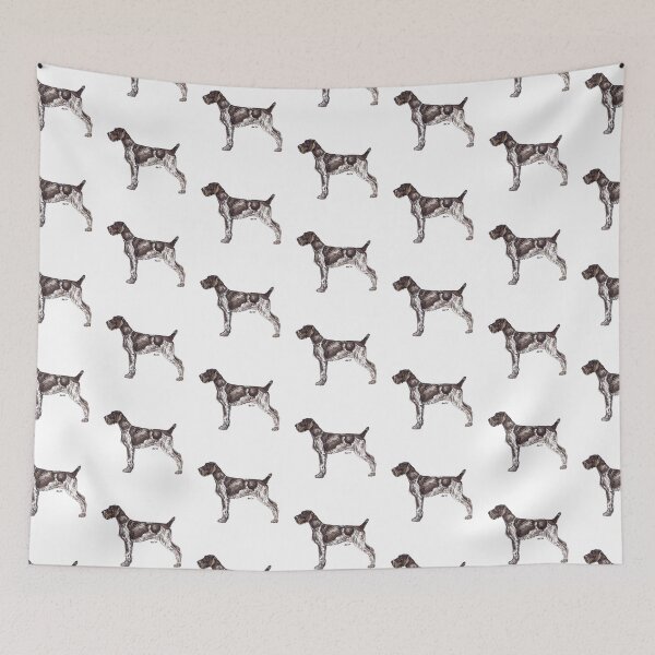Item preview, German Wirehaired Pointer Dog Breed Show Stack Stand designed and sold by Amber Westwood.