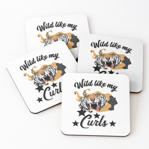 Item preview, Wild like my curls designed and sold by Hussain Shirts.