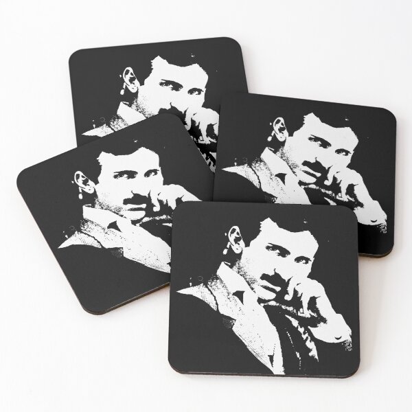 Item preview, Nikola Tesla Portrait designed and sold by Dujashin.