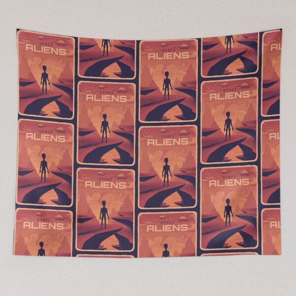 Item preview, Space Aliens Poster Tees and Gifts designed and sold by pugmom4.