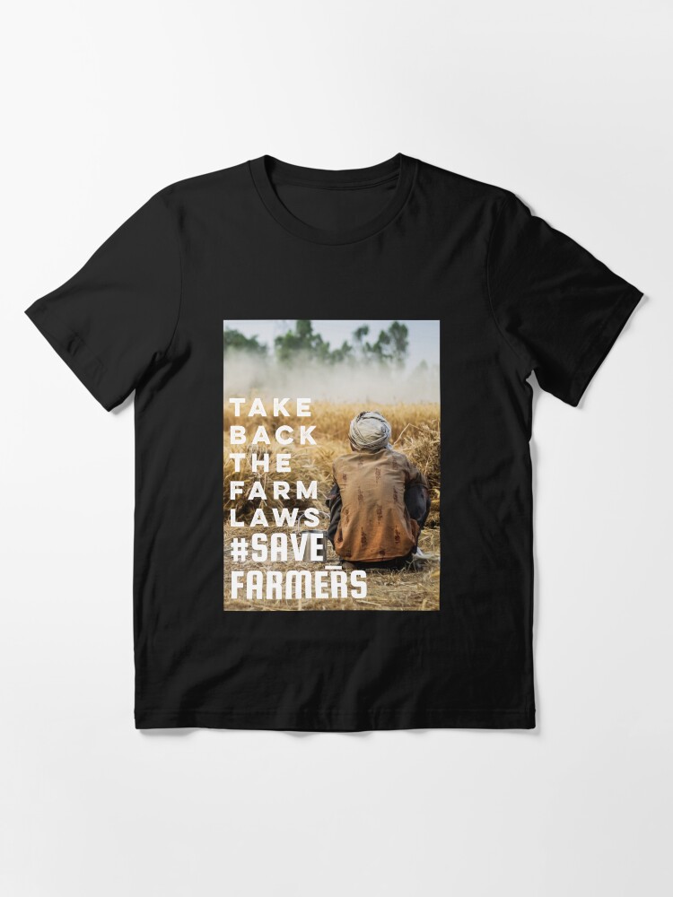 kisan protest t shirts