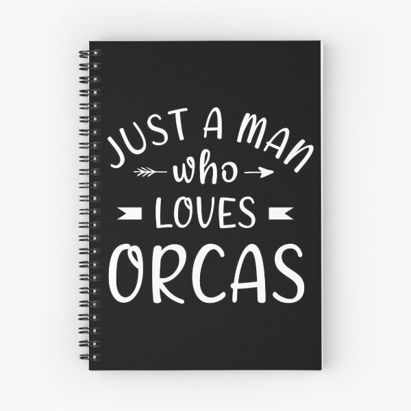 Item preview, Just a man who loves orcas designed and sold by Catsloversdotme.