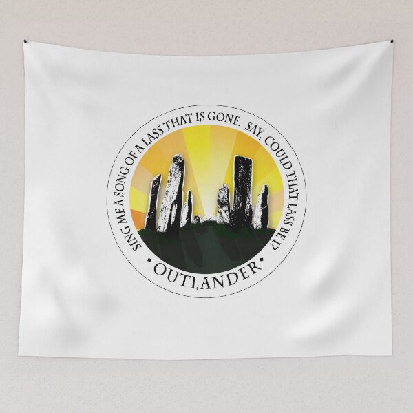 Item preview, Sing Me A Song Stone Retro Sunset Outlander designed and sold by RubyKing94.