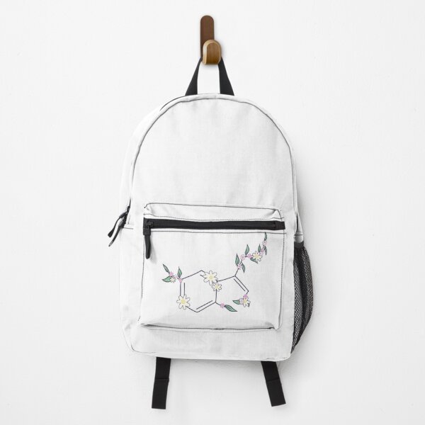 Item preview, Serotonin Molecule Hand Drawn With Flowers designed and sold by illhustration.