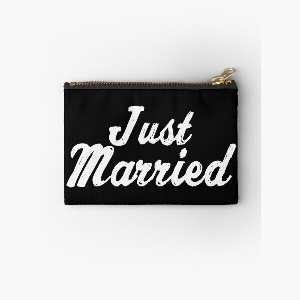 Item preview, Just Married (White Text) designed and sold by PingusTees.