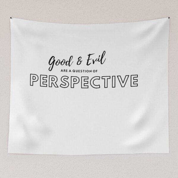 Item preview, Good & Evil are a question of perspective  designed and sold by GRyZeo.