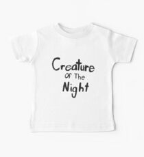 Camiseta para bebés Criatura de la noche