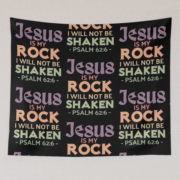 Item preview, Jesus is my Rock designed and sold by Eezzadesigns.