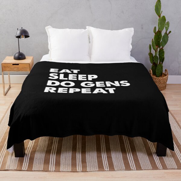 Item preview, Eat Sleep Do Gens Repeat designed and sold by Kaliarizone.