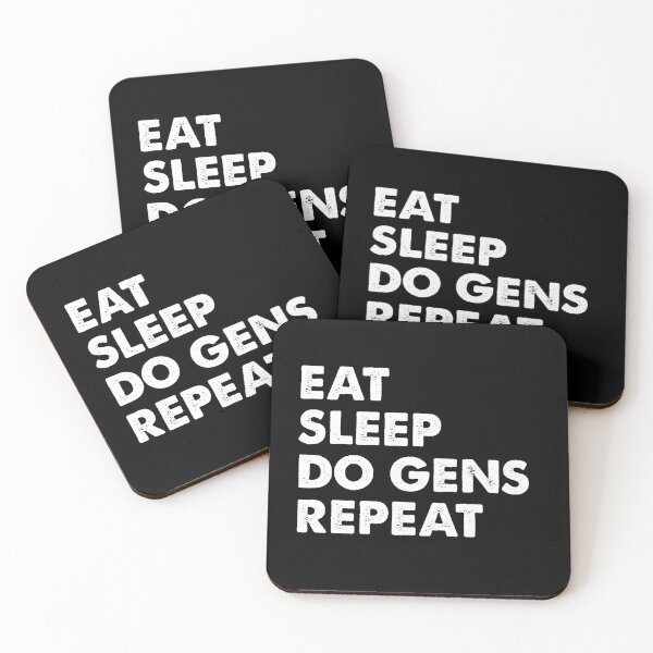 Item preview, Eat Sleep Do Gens Repeat designed and sold by Kaliarizone.