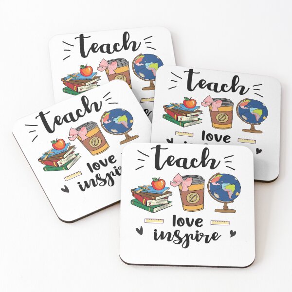 Item preview, Teach love inspire-teacher love student gift designed and sold by Enraged46.