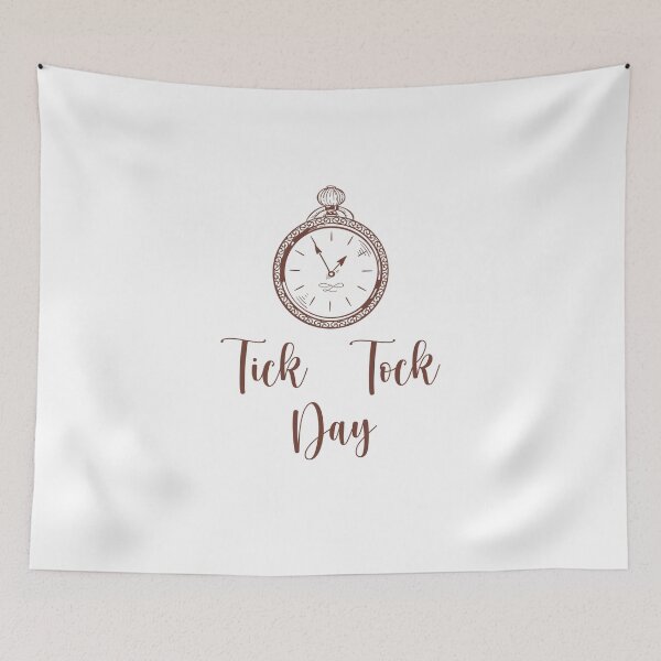 Item preview, tick tock day  designed and sold by FLASHOP.