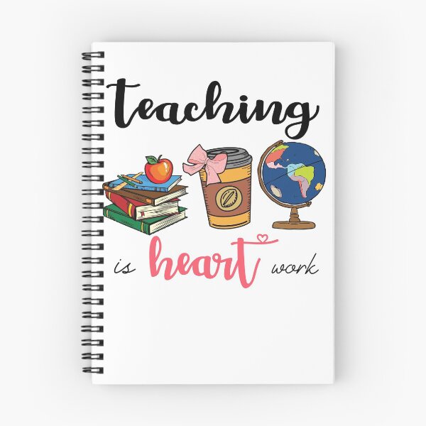 Item preview, teaching is a heart work Teach love inspire-teacher love student gift designed and sold by Enraged46.
