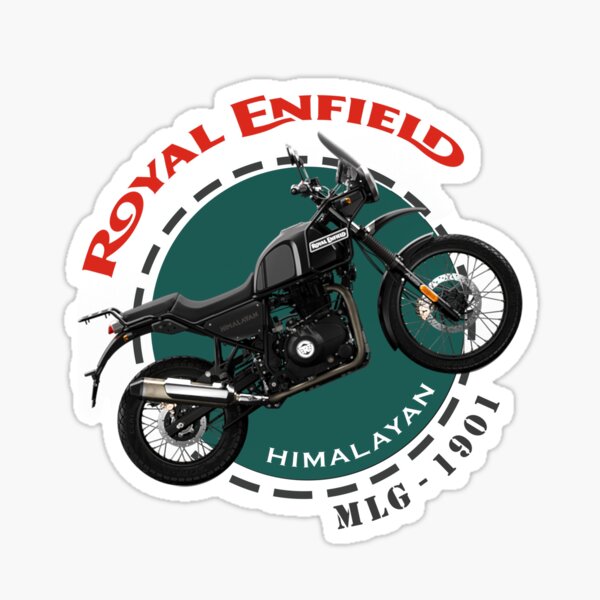 Les motos Royal Enfield Himalayan Sticker