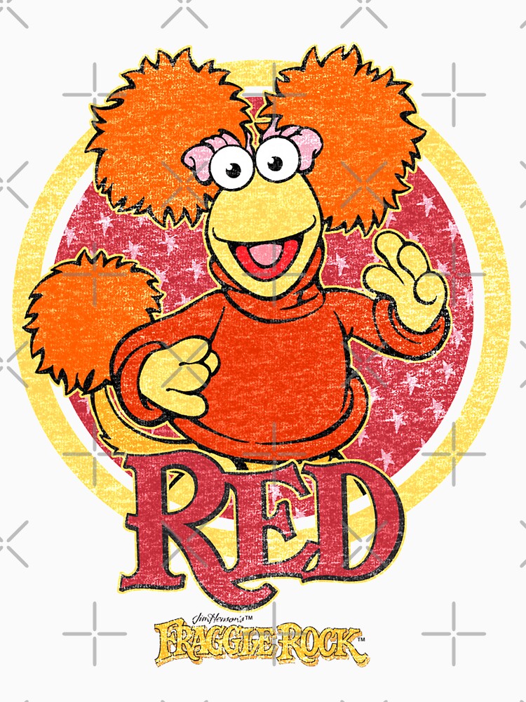 Fraggle Rock TV Show CIRCLE LOGO Licensed Adult Long Sleeve T-Shirt S-3XL Fraggle Rock TV Show CIRCLE LOGO Licensed Adult Long Sleeve T-Shirt S-3XL