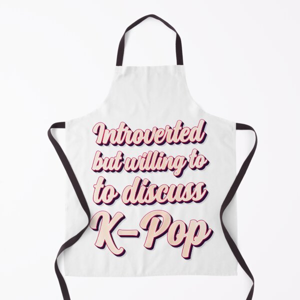 Item preview, Introverted But Willing To Discuss K-Pop designed and sold by johnta17.