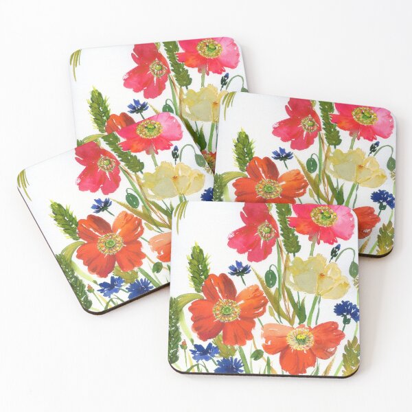 Item preview, poppies on a summer day designed and sold by kosarandrea.