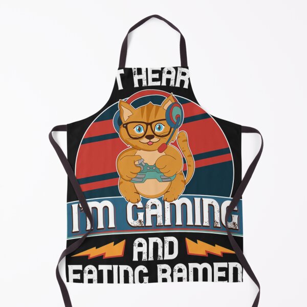 Item preview, Can't Hear You I'm Gaming Video Gamer Ramen Cat designed and sold by RachaelAndrew.