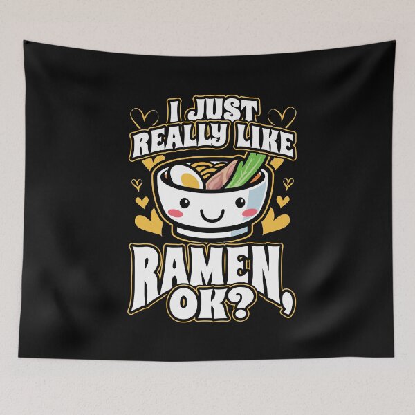 Item preview, I Just Really Like Ramen OK Anime designed and sold by Hananiah Merch.