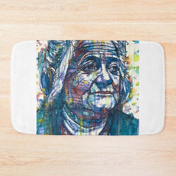 Item preview, CLARA ZETKIN watercolor and ink portrait designed and sold by lautir.