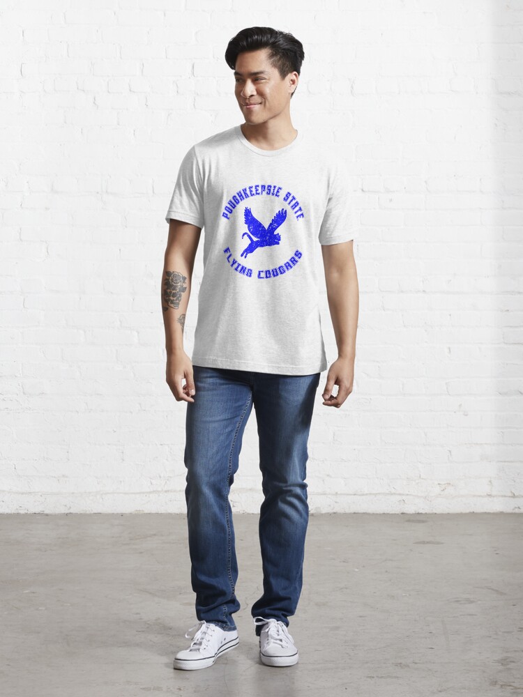 Alternate view of POUGHKEEPSIE STATE FLYING COUGARS Essential T-Shirt