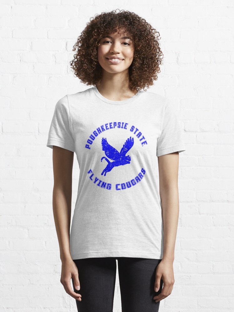 Alternate view of POUGHKEEPSIE STATE FLYING COUGARS Essential T-Shirt
